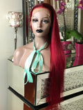 Ruby Red Wig