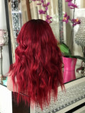 Ruby Red Wig