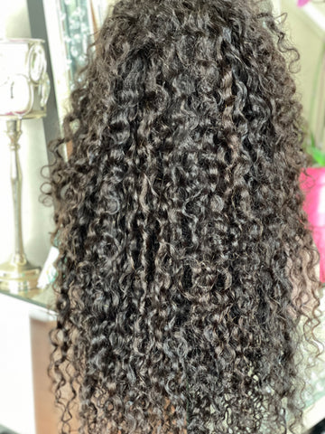 22" Raw Curly Wig