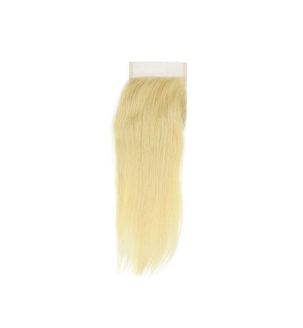 Blonde Indian Straight Closure