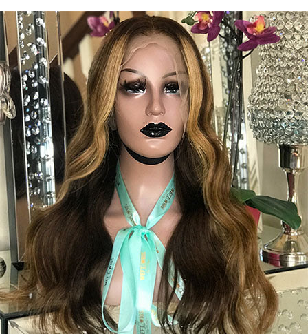 S'mores Swirl Money Piece Wig
